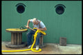 023069 Fisherman Splicing A Line A4 Photo Print