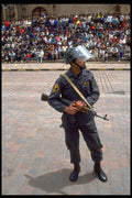023074 Peruvian Military Soldier A4 Photo Print