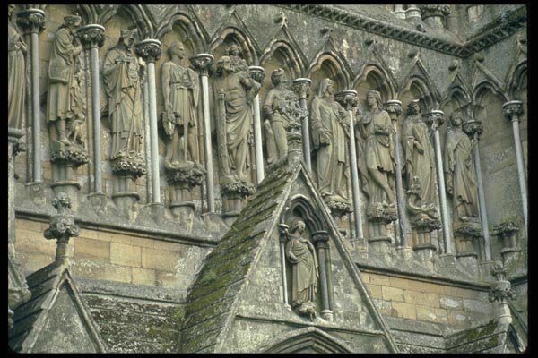 024009 Detail Of Statues A4 Photo Print
