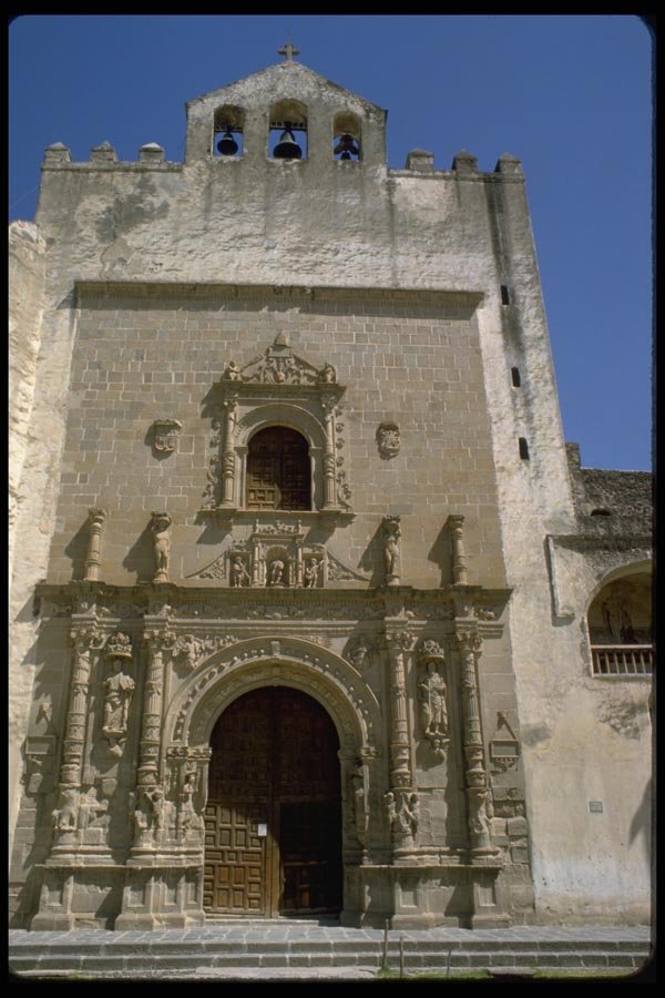 024011 Convent In Mexico A4 Photo Print