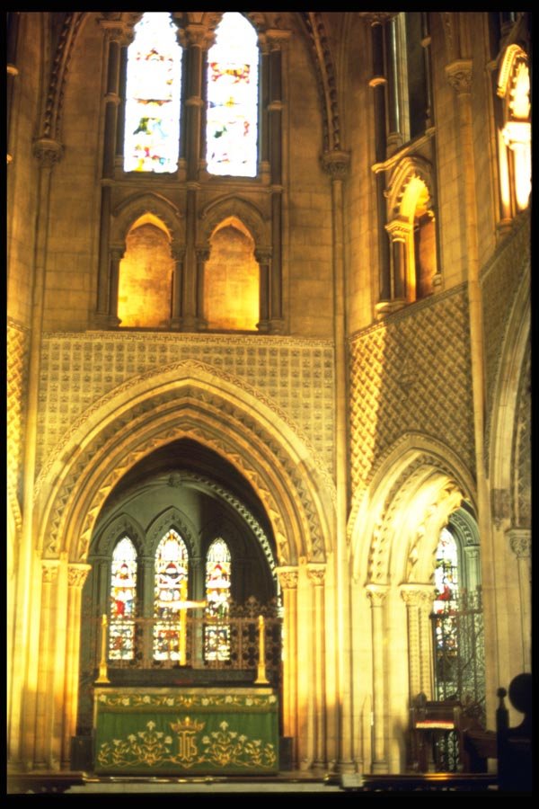 024013 Interior At Altar A4 Photo Print