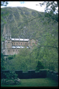 024022 Church Beside Hill A4 Photo Print
