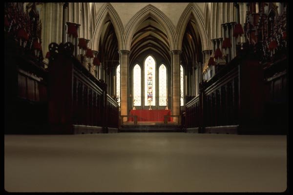 024023 Arched Altar Area A4 Photo Print