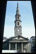 024024 St. Andrews Church With Clock A4 Photo Print