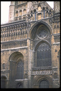 024025 Gothic Leaded Windows A4 Photo Print