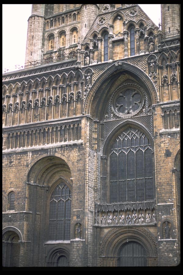 024025 Gothic Leaded Windows A4 Photo Print