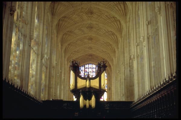 024026 Interior Of Trinity College Chapel A4 Photo Print