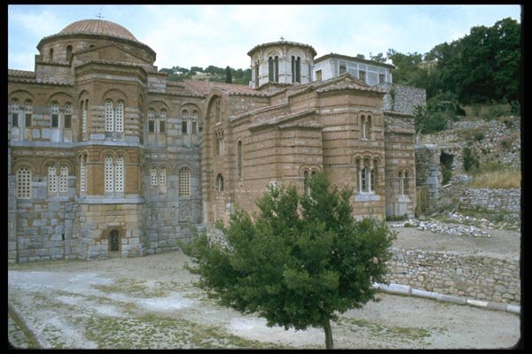 024033 Monastery A4 Photo Print