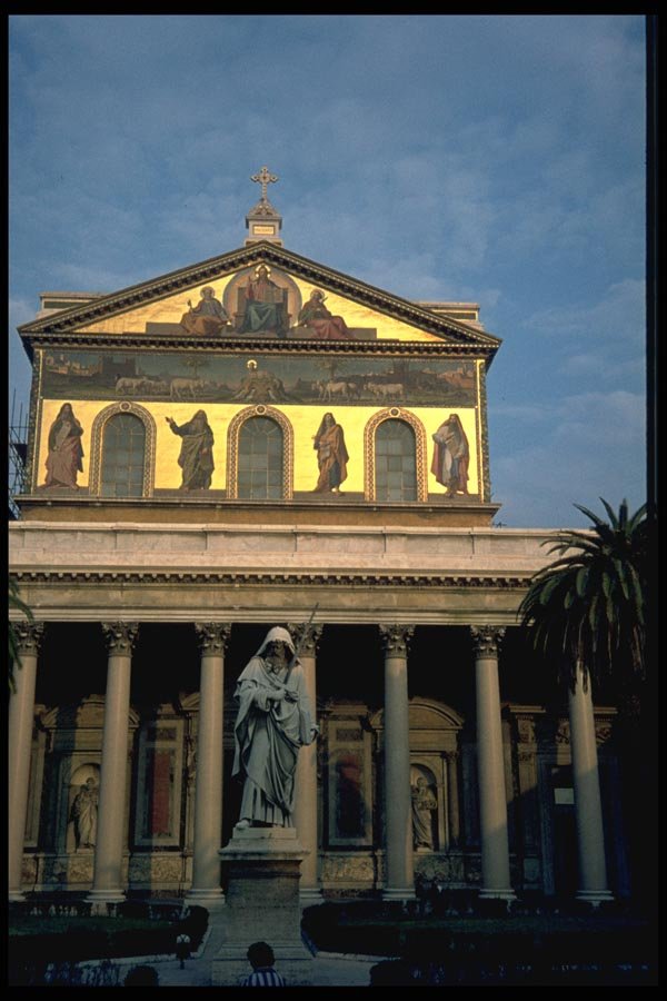 024042 St. Paul's Tomb, Italy A4 Photo Print