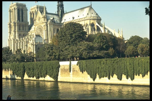 024047 Notre Dame From River A4 Photo Print