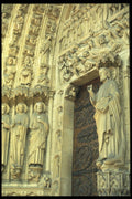024051 Close Up Of Statues And Carvings A4 Photo Print