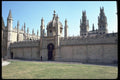 024055 Walled Church A4 Photo Print