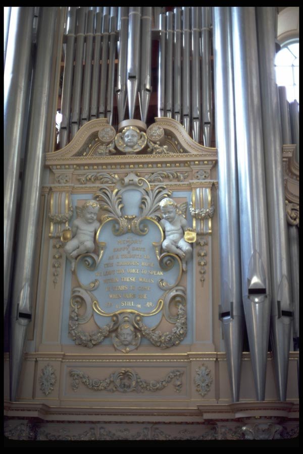 024058 Organ Pipes A4 Photo Print