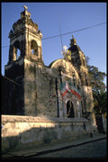024064 Old Church In Mexico A4 Photo Print