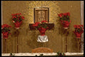024068 Altar With Red Flowers A4 Photo Print