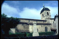 024085 Stone Church With Tower In France A4 Photo Print