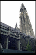 024089 Church Tower With Clock A4 Photo Print