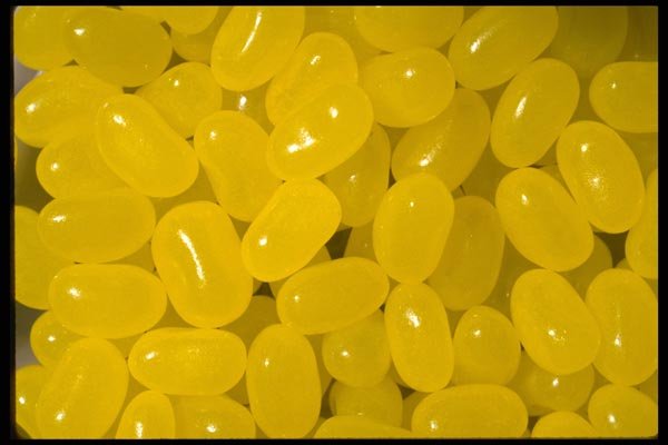 025027 Yellow Jelly Beans A4 Photo Print