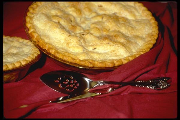 025029 Pie And Server A4 Photo Print