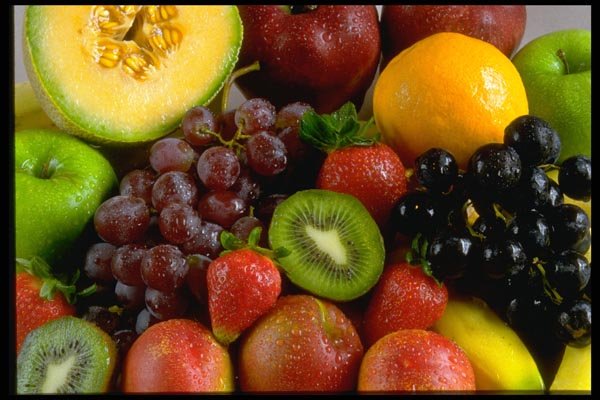 025045 Fresh Fruit Close Up  A4 Photo Print