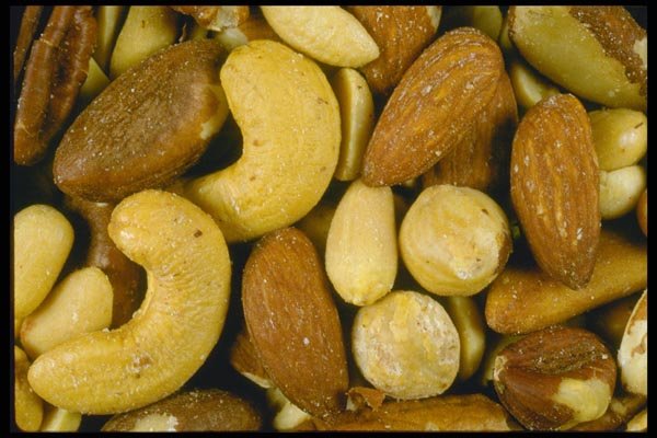 025066 Mixed Shelled Nuts A4 Photo Print