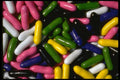 025081 Coloured Licorice Candies A4 Photo Print