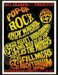 026 01 pop op rock andy warhol velvet underground Advert A4 Photo Print