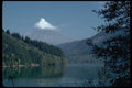 026017 Blue Lake Under White Cap A4 Photo Print