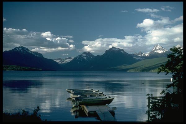 026018 Clear Lake At Dock A4 Photo Print