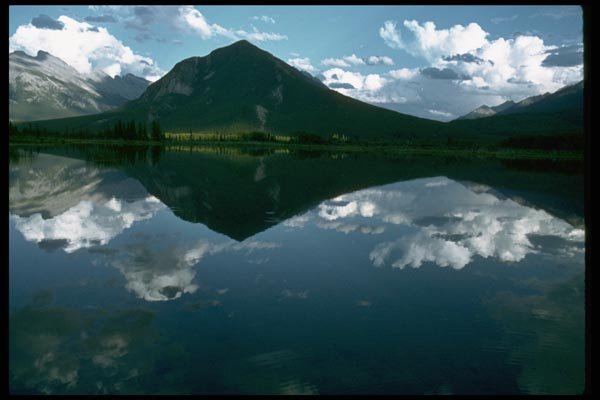 026024 Hill Reflections A4 Photo Print