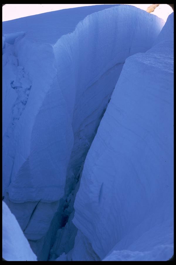 026029 Cleft In Ice A4 Photo Print