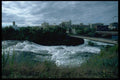 026091 Spokane River Falls A4 Photo Print