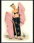 027 6 pin up 1940s Advert A4 Photo Print