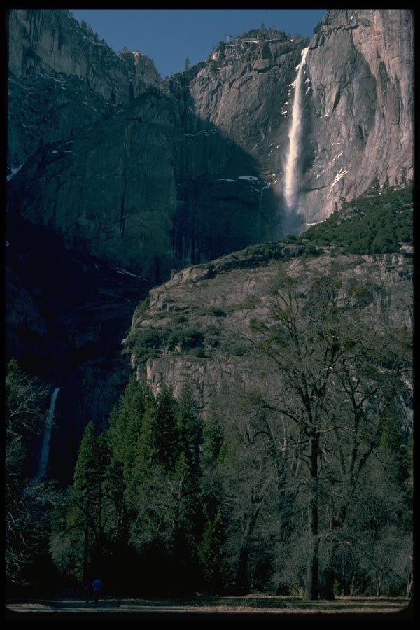 027014 Upper And Lower Waterfalls A4 Photo Print