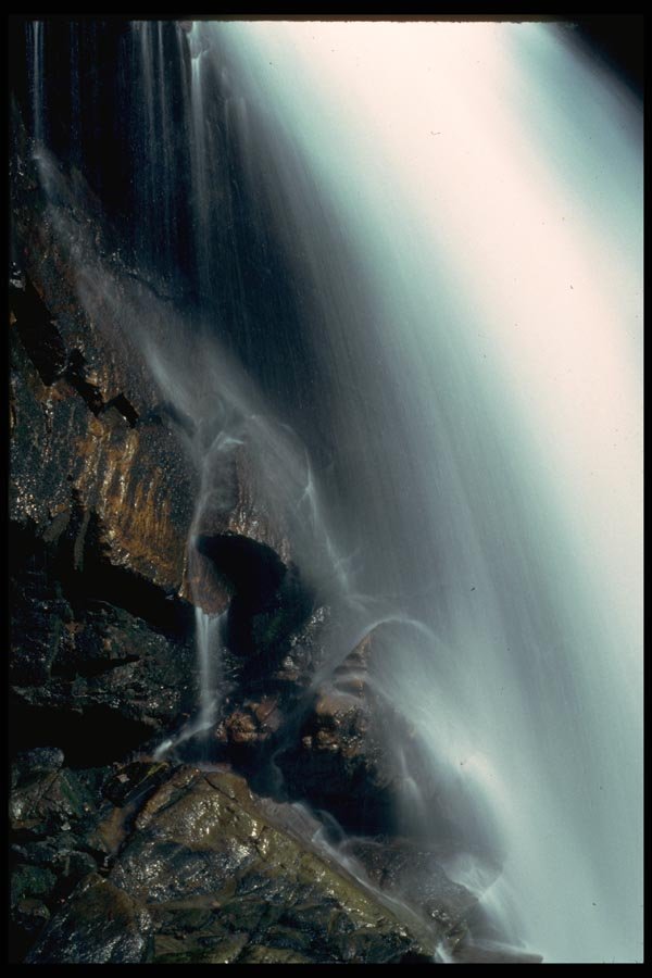 027024 Waterfall Close Up A4 Photo Print