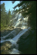 027042 Falls On Mt. Index A4 Photo Print
