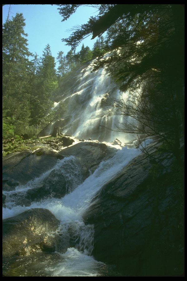 027042 Falls On Mt. Index A4 Photo Print