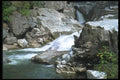 027061 Waterfall Winding Through Rocks A4 Photo Print