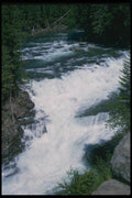 027068 Swift River Waterfall A4 Photo Print