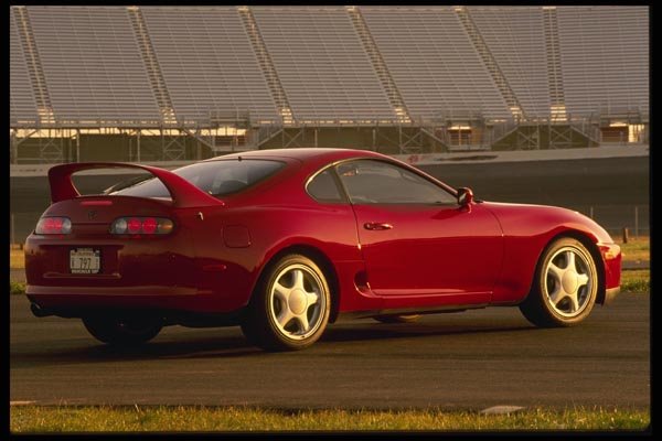 029003 Toyota Supra Twin Turbo A4 Photo Print