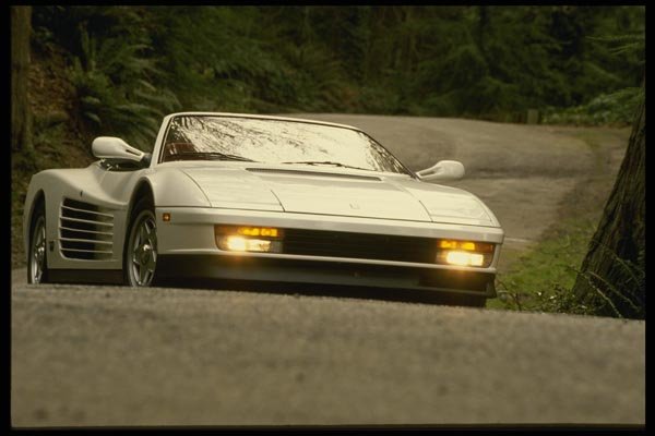 029027 Ferrari Testarosa A4 Photo Print