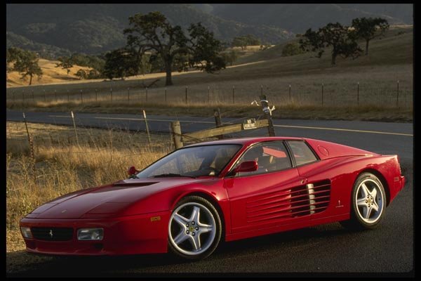 029029 Ferrari Testarosa A4 Photo Print