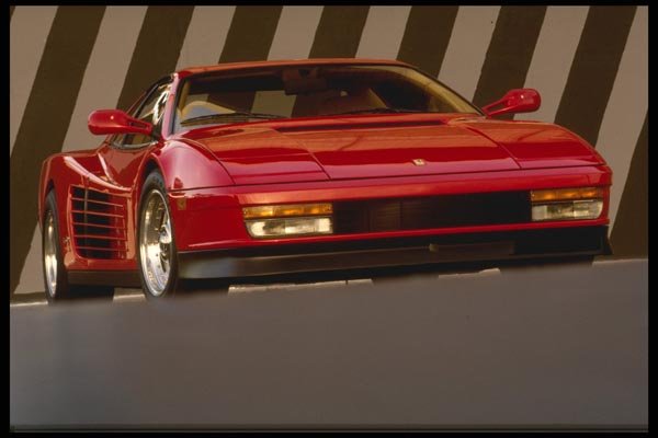 029031 Ferrari Testarosa A4 Photo Print
