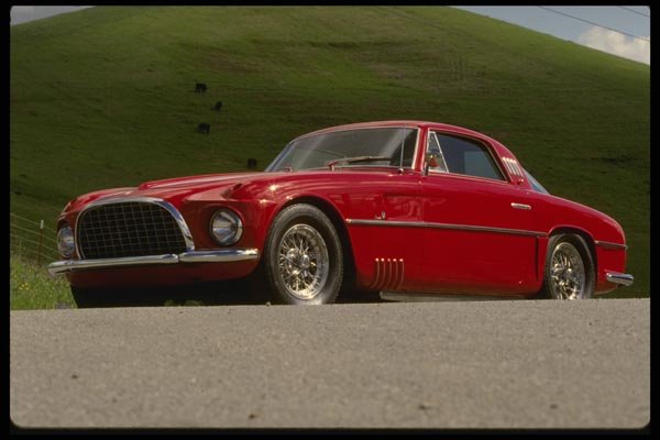 029034 Ferrari 375 America Vignale Design A4 Photo Print