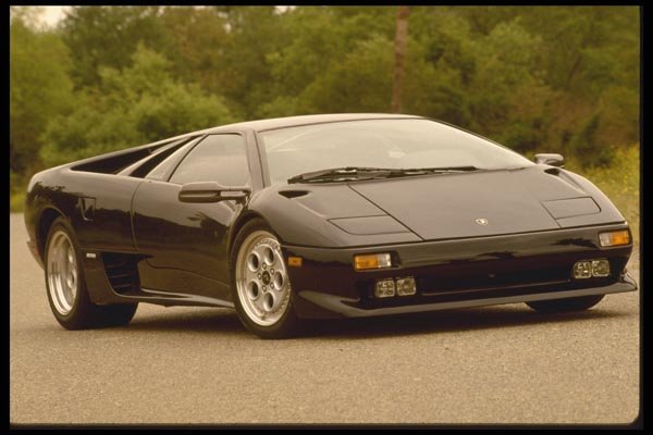 029058 Lamborghini Diablo A4 Photo Print