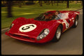 029081 Norwood Ferrari P 4 Replica A4 Photo Print