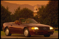 029083 Mercedes 500SL A4 Photo Print