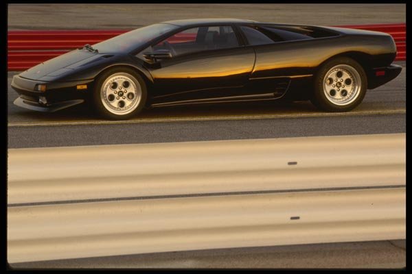029086 Lamborghini Diablo A4 Photo Print