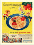 03 19 Kelloggs Snap Crackle Pop 1 1950S advert A4 Photo Print