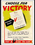 03 choose for victory 1940s Advert A4 Photo Print
